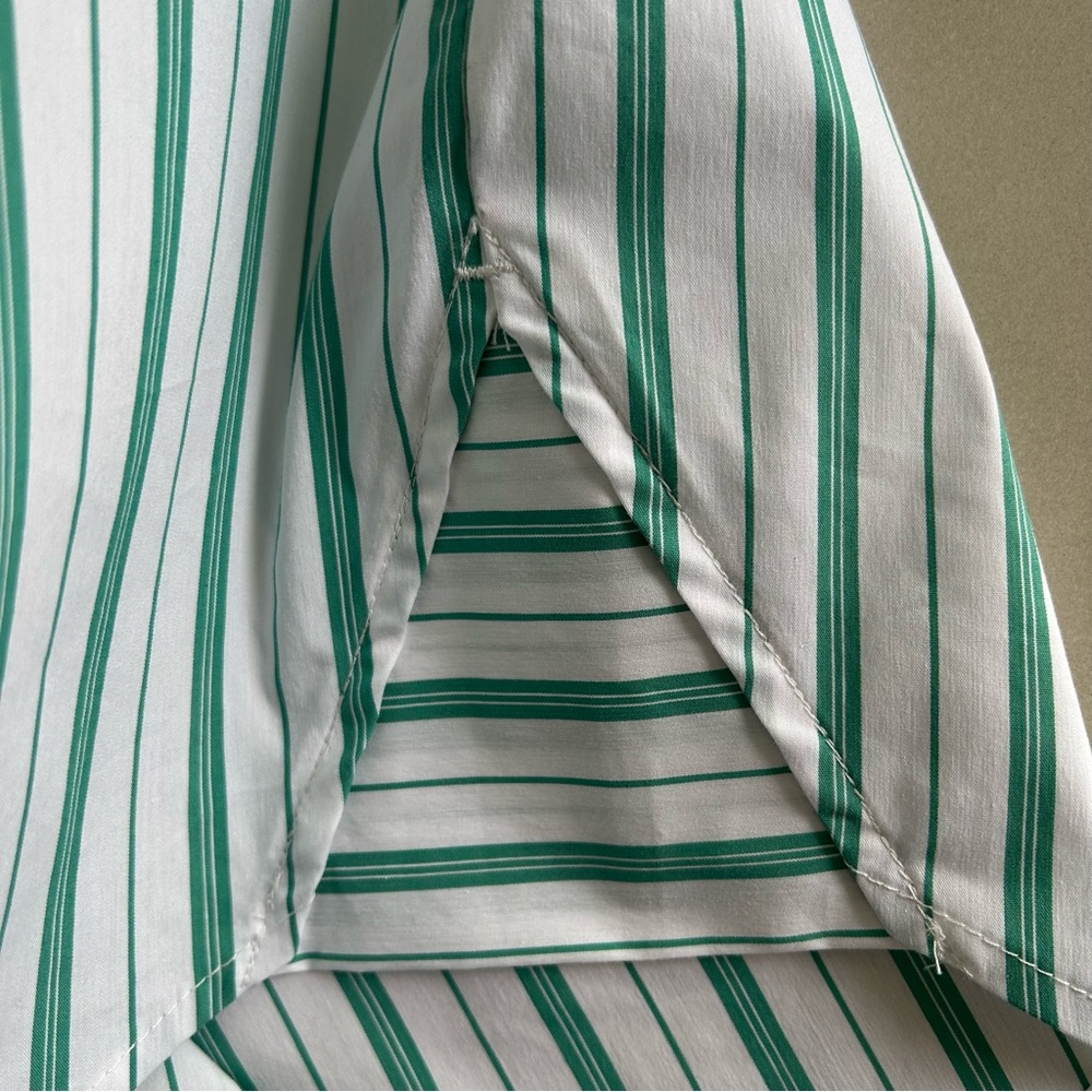 Liverpool Classic Striped White and Green Shirt. Size S - Picture 8 of 10